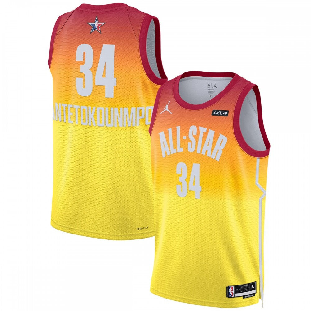 Giannis Antetokounmpo Jordan Brand 2023 NBA All-Star Game Swingman NBA Jersey - Orange