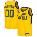 Jordan Clarkson Utah Jazz Jordan Brand Swingman Player NBA Jersey - Statement Edition - Yellow