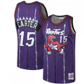 Vince Carter Toronto Raptors Throwback 1998-99 Hardwood Classics NBA Jersey - Purple