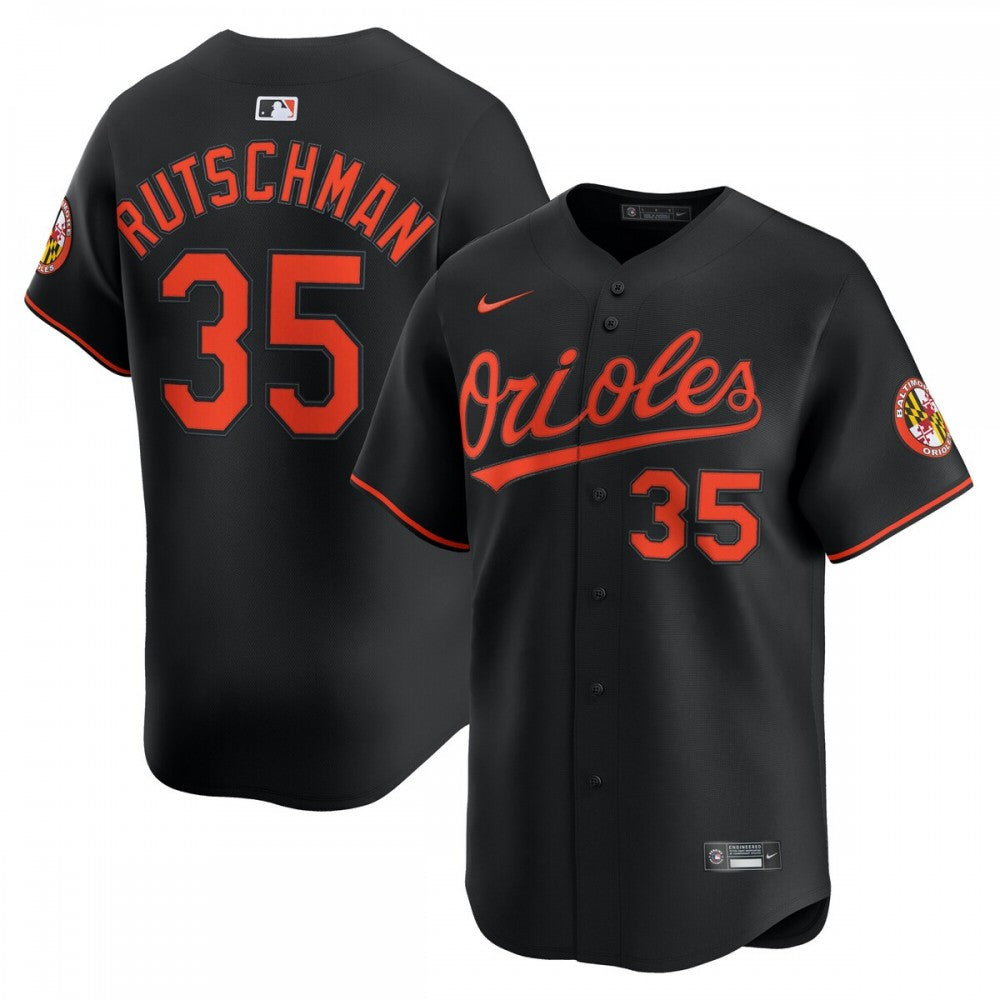 Adley Rutschman Baltimore Orioles Nike Alternate Limited Player MLB Jersey - Black