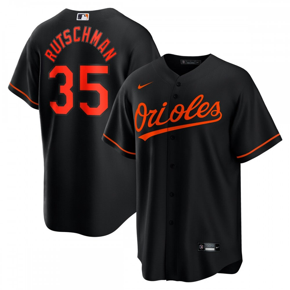 Adley Rutschman Baltimore Orioles Nike Alternate Replica Player MLB Jersey - Black