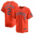 Alex Bregman Houston Astros Nike Alternate Limited Player MLB Jersey?C Orange