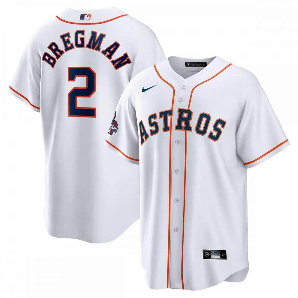 Alex Bregman Houston Astros Nike 2022 World Series Champions Home Replica MLB Jersey - White
