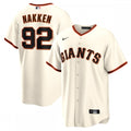 Alyssa Nakken San Francisco Giants Nike Home Replica Player MLB Jersey - Cream