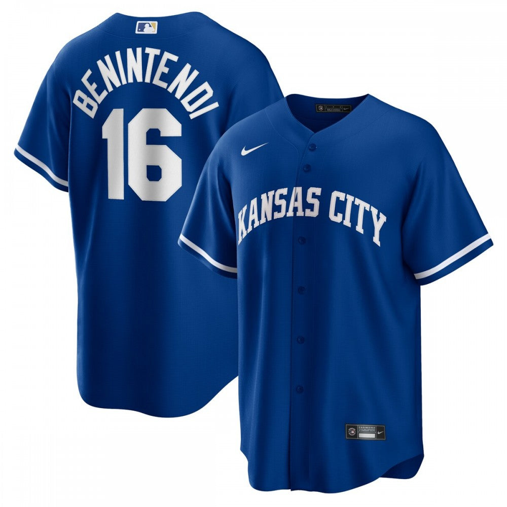 Andrew Benintendi Kansas City Royals Nike Alternate Replica Player MLB Jersey - Royal