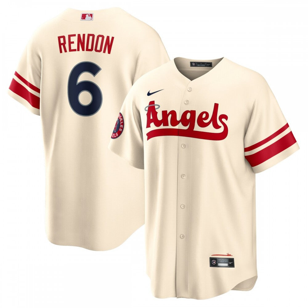 Anthony Rendon Los Angeles Angels Nike 2022 City Connect Replica Player MLB Jersey - Cream