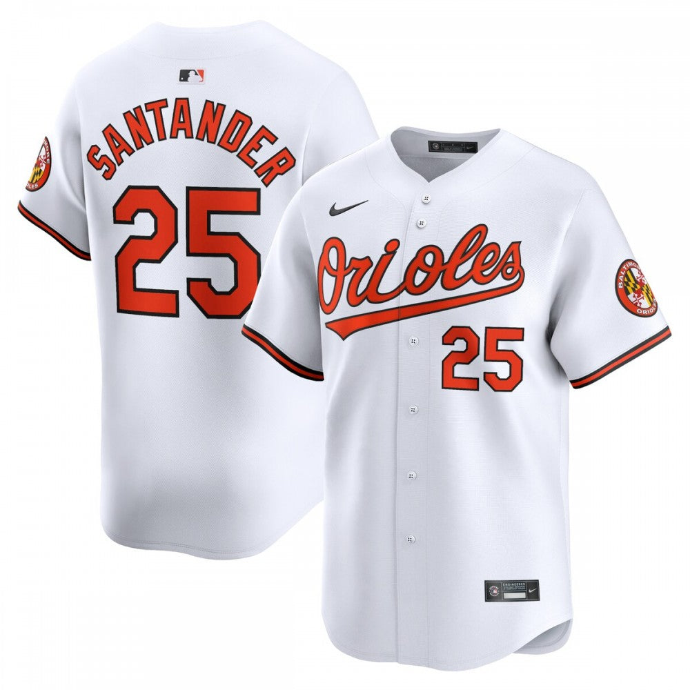 Anthony Santander Baltimore Orioles Nike Home Limited Player MLB Jersey - White