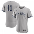 Anthony Volpe New York Yankees Nike Road Authentic MLB Jersey - Gray