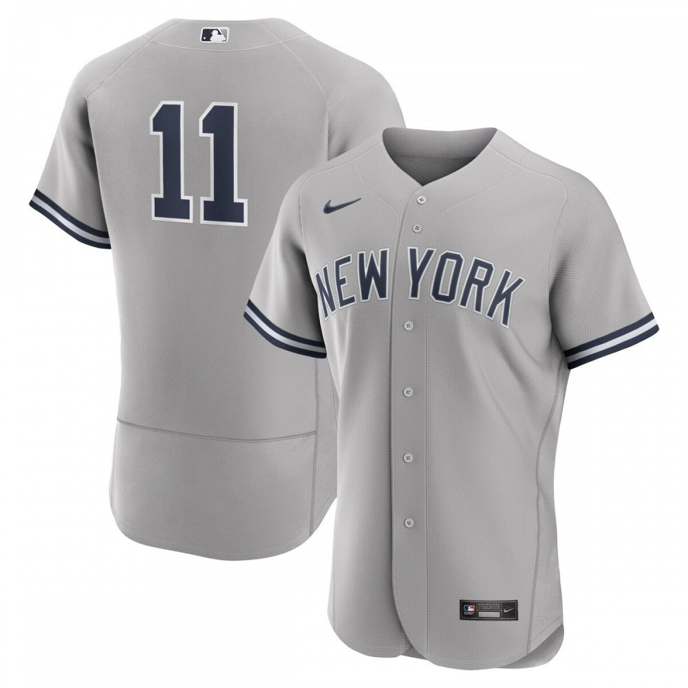 Anthony Volpe New York Yankees Nike Road Authentic MLB Jersey - Gray