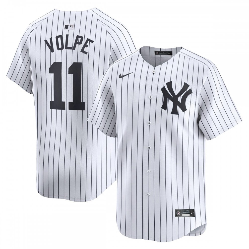 Anthony Volpe New York Yankees Nike Home Limited Player MLB Jersey - White