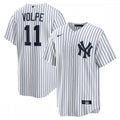 Anthony Volpe New York Yankees Nike Home Replica Player MLB Jersey - White