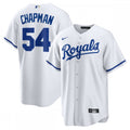 Aroldis Chapman Kansas City Royals Nike Home Replica Player MLB Jersey - White