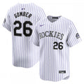 Austin Gomber Colorado Rockies Nike Home Limited Player MLB Jersey - White