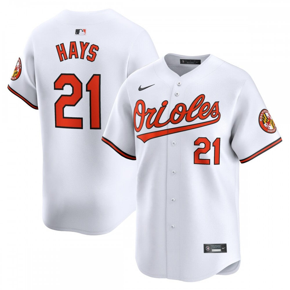 Austin Hays Baltimore Orioles Nike Home Limited Player MLB Jersey - White