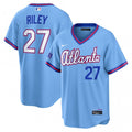 Austin Riley Atlanta Braves Nike 2026 City Connect Stadium MLB Jersey - Powder Blue