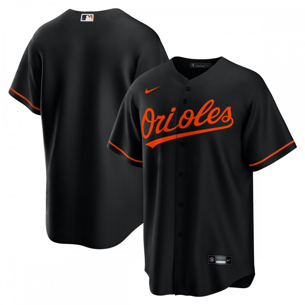 Baltimore Orioles Nike Alternate Replica Team MLB Jersey - Black