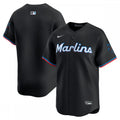 Miami Marlins Nike  Alternate Limited MLB Jersey?C Black
