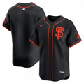 San Francisco Giants Nike  Alternate Limited MLB Jersey?C Black