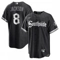 Bo Jackson Chicago White Sox Nike City Connect Replica Player MLB Jersey - Black