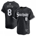 Bo Jackson Chicago White Sox Nike City Connect Retired Player MLB Jersey - Black
