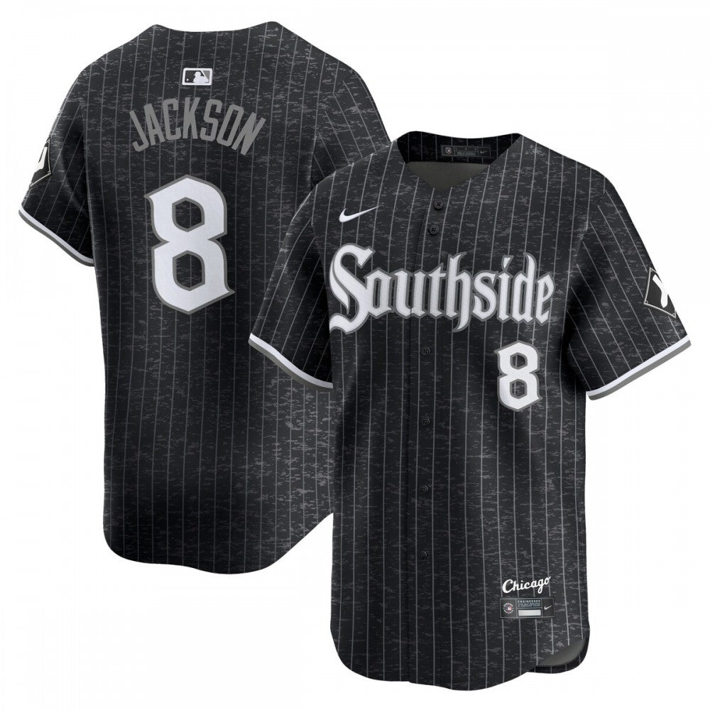 Bo Jackson Chicago White Sox Nike City Connect Retired Player MLB Jersey - Black