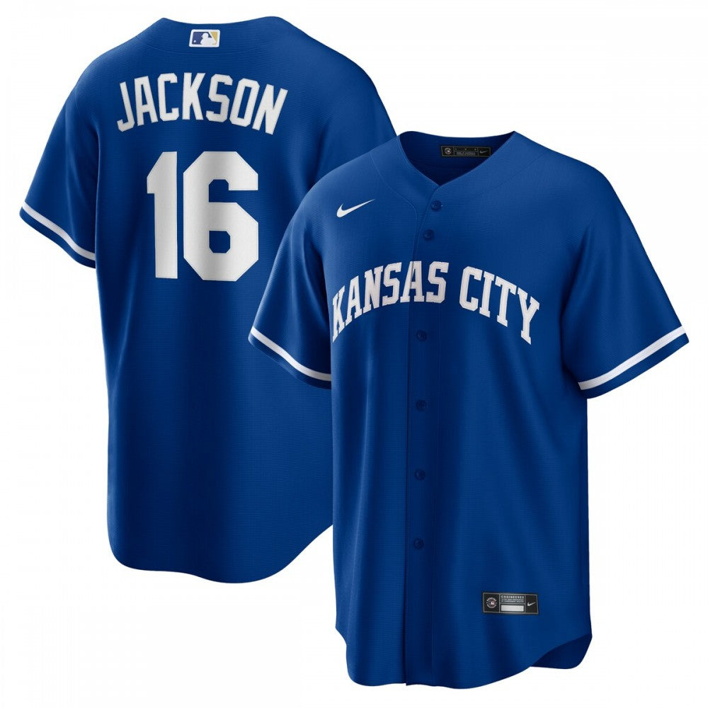 Bo Jackson Kansas City Royals Nike Alternate Cooperstown Collection Replica Player MLB Jersey - Royal