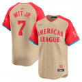 Bobby Witt Jr. American League Nike 2024 MLB All-Star Game Limited Player MLB Jersey - Cream