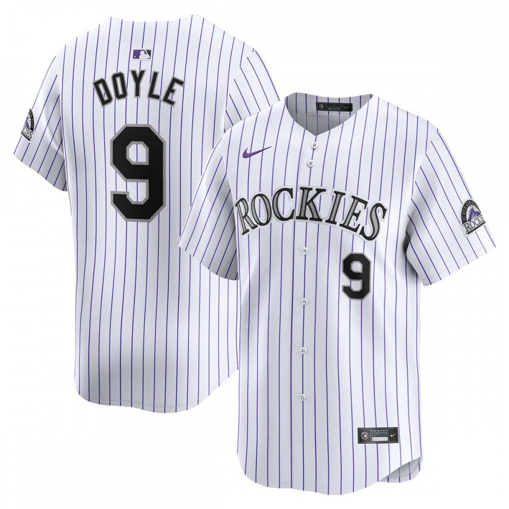 Brenton Doyle Colorado Rockies Nike Home Limited Player MLB Jersey - White