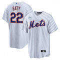 Brett Baty New York Mets Nike Replica Player MLB Jersey - White