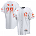 Buster Posey San Francisco Giants Nike 2021 City Connect Replica Player MLB Jersey - White