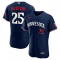 Byron Buxton Minnesota Twins Nike Alternate Authentic Official Player MLB Jersey - Navy