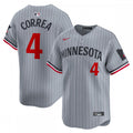 Carlos Correa Minnesota Twins Nike Road Limited Player MLB Jersey?C Gray