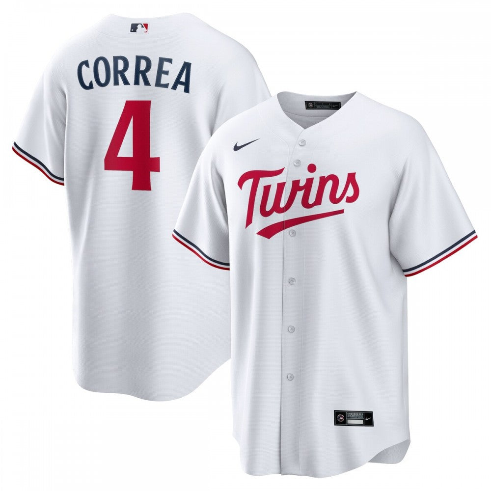 Carlos Correa Minnesota Twins Nike Home Replica Player MLB Jersey - White