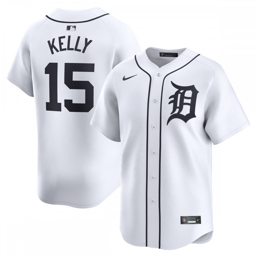 Carson Kelly Detroit Tigers Nike Home Limited Player MLB Jersey - White