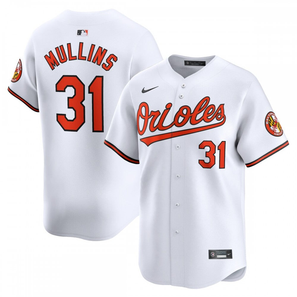 Cedric Mullins Baltimore Orioles Nike Home Limited Player MLB Jersey - White