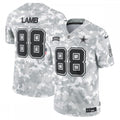 CeeDee Lamb Dallas Cowboys Nike 2024 Salute to Service Limited Jersey - Arctic Camo