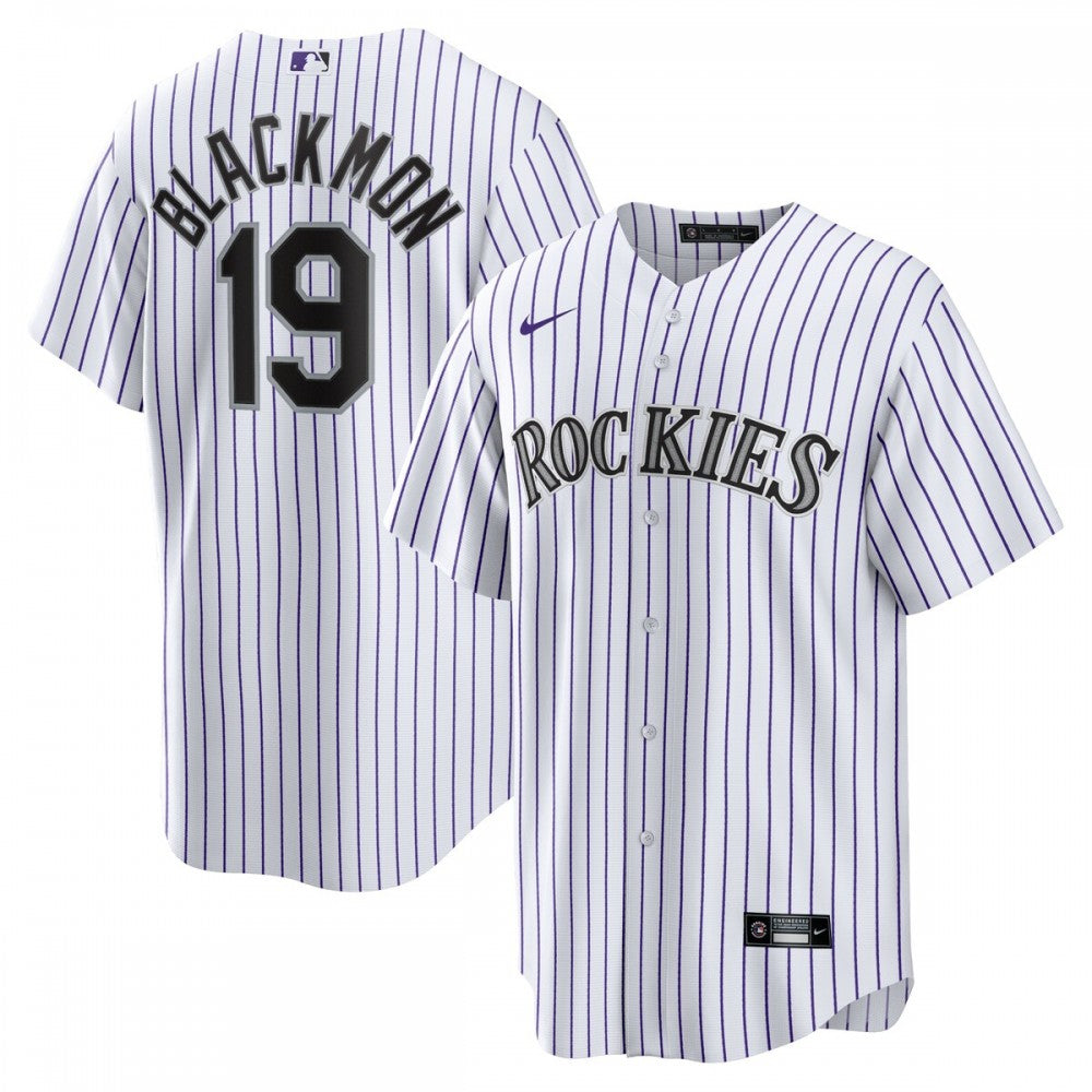 Charlie Blackmon Colorado Rockies Nike Home Replica Player Name MLB Jersey - White