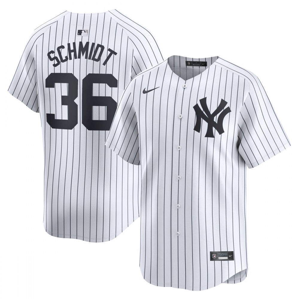 Clarke Schmidt New York Yankees Nike Home Limited Player MLB Jersey - White