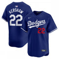 Clayton Kershaw Los Angeles Dodgers Nike Alternate Limited Player MLB Jersey?C Royal