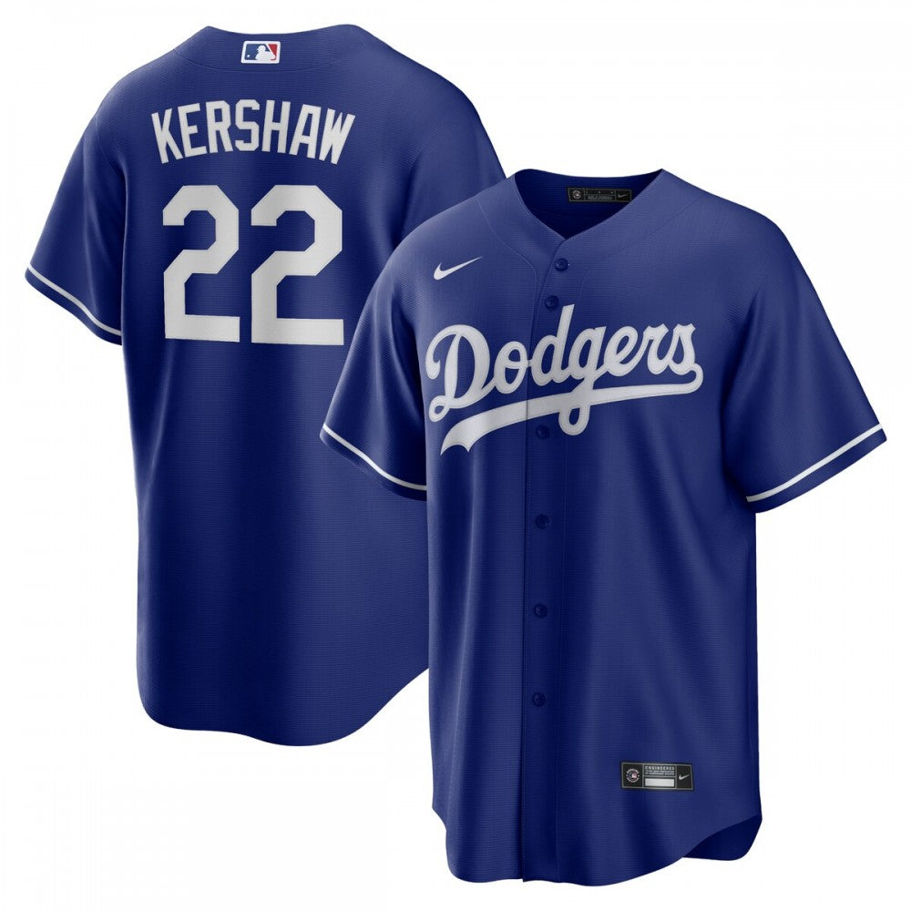 Clayton Kershaw Los Angeles Dodgers Nike Alternate Replica Player Name MLB Jersey - Royal