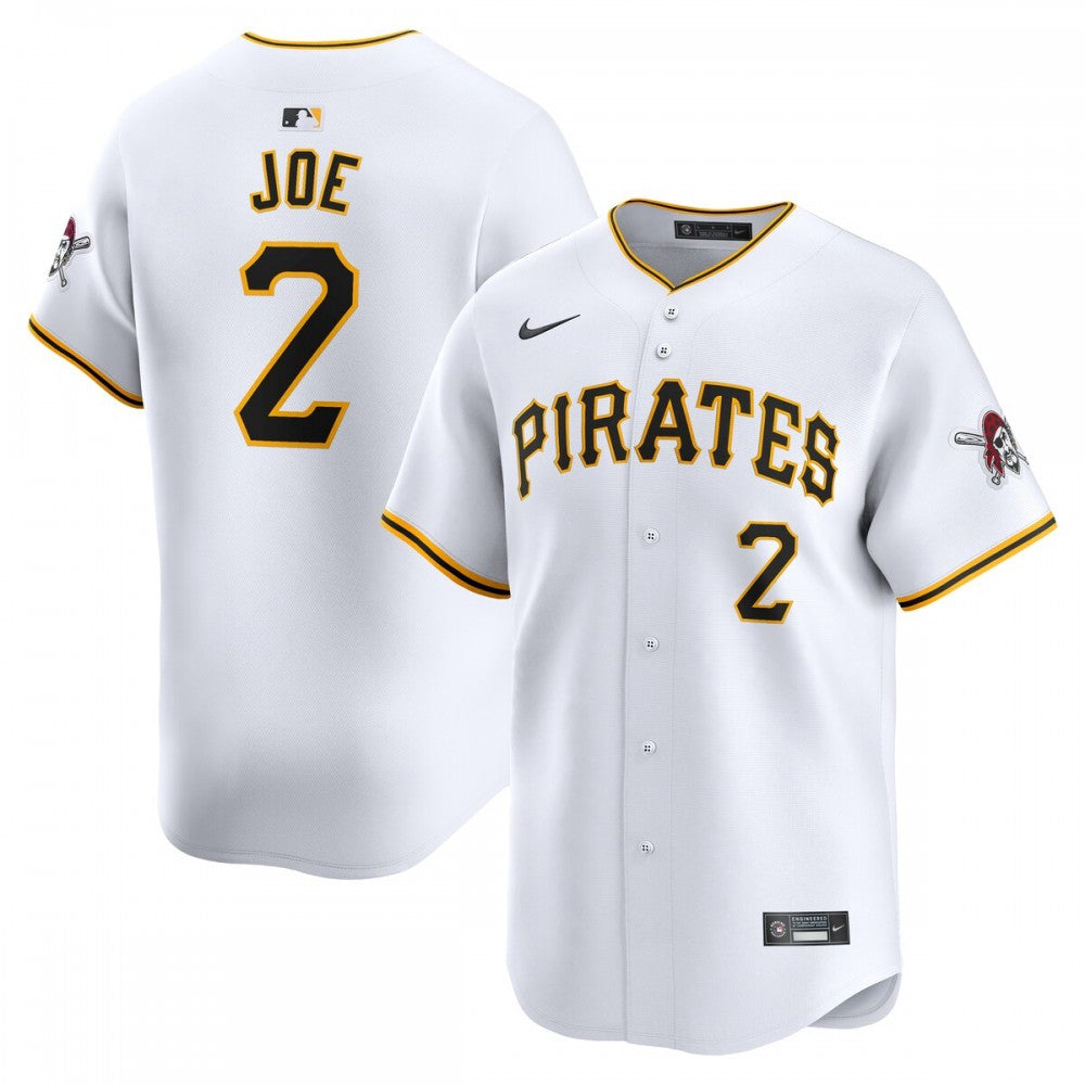 Connor Joe Pittsburgh Pirates Nike Home Limited Player MLB Jersey?C White