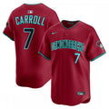 Corbin Carroll Arizona Diamondbacks Nike Alternate Limited MLB Jersey - Red