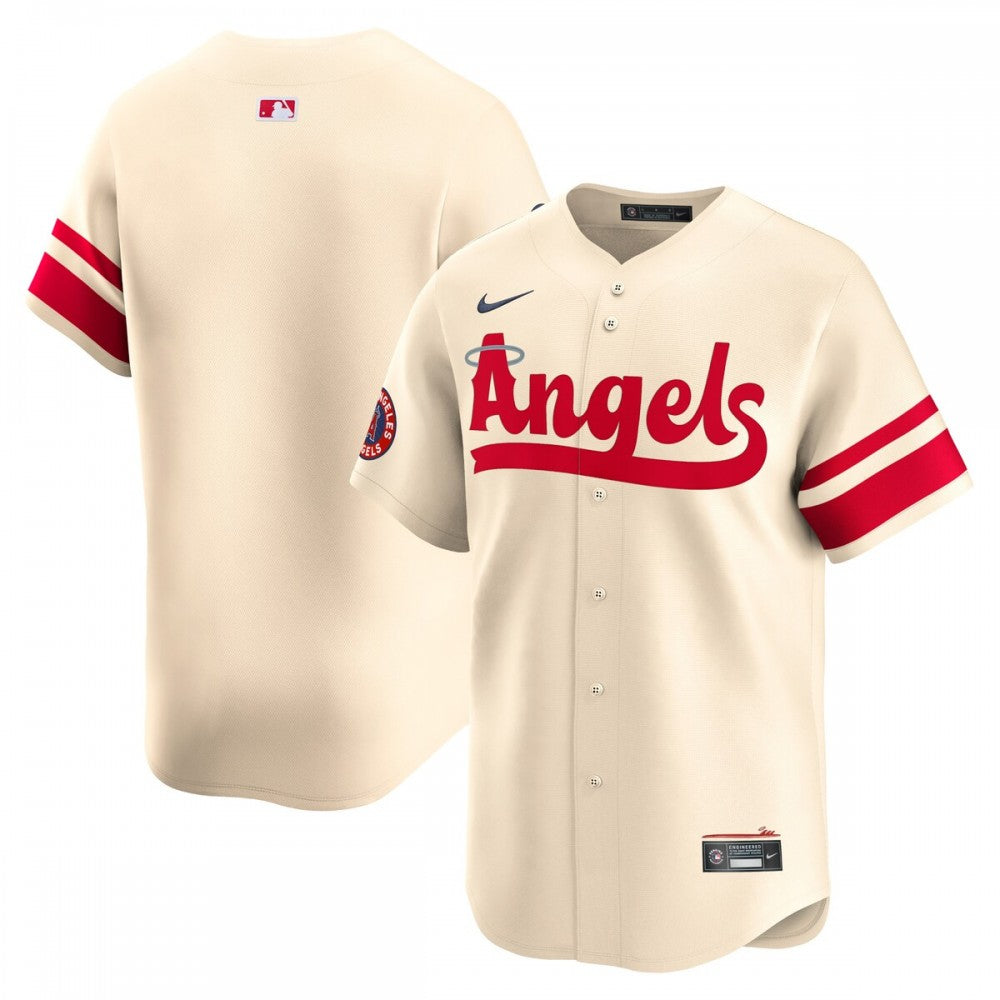 Los Angeles Angels Nike City Connect Limited MLB Jersey - Cream