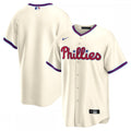 Philadelphia Phillies Nike Alternate Replica Team MLB Jersey - Cream