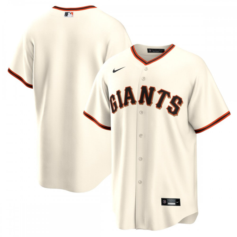 San Francisco Giants Nike Home Replica Team MLB Jersey - Cream