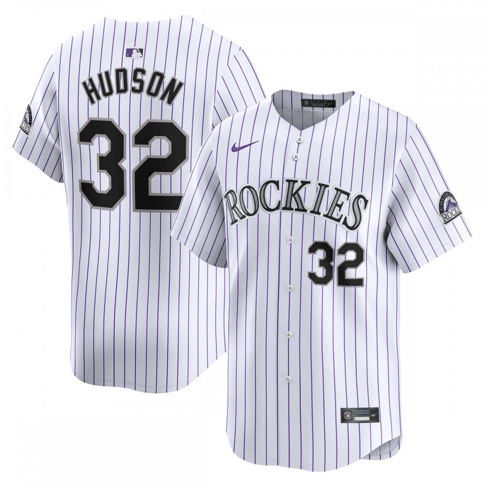 Dakota Hudson Colorado Rockies Nike Home Limited Player MLB Jersey - White