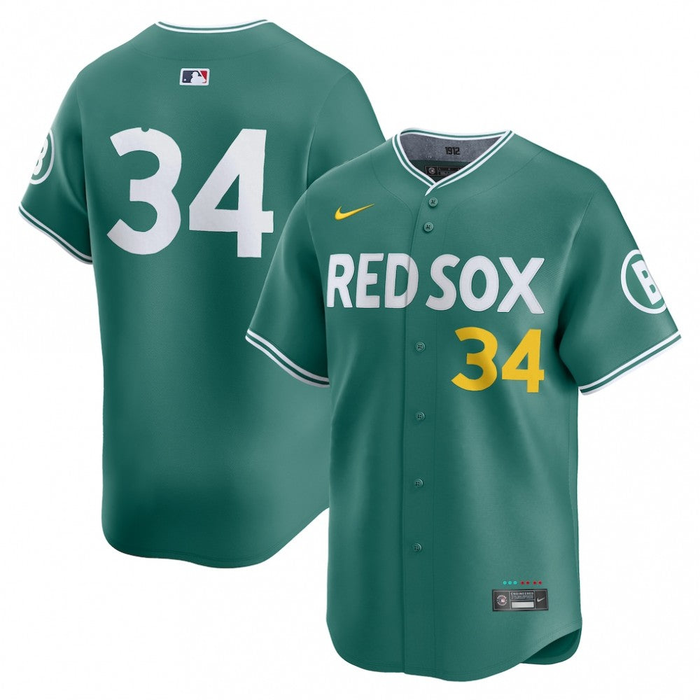 David Ortiz Boston Red Sox Nike 2025 City Connect Limited Retired Player MLB Jersey - Green