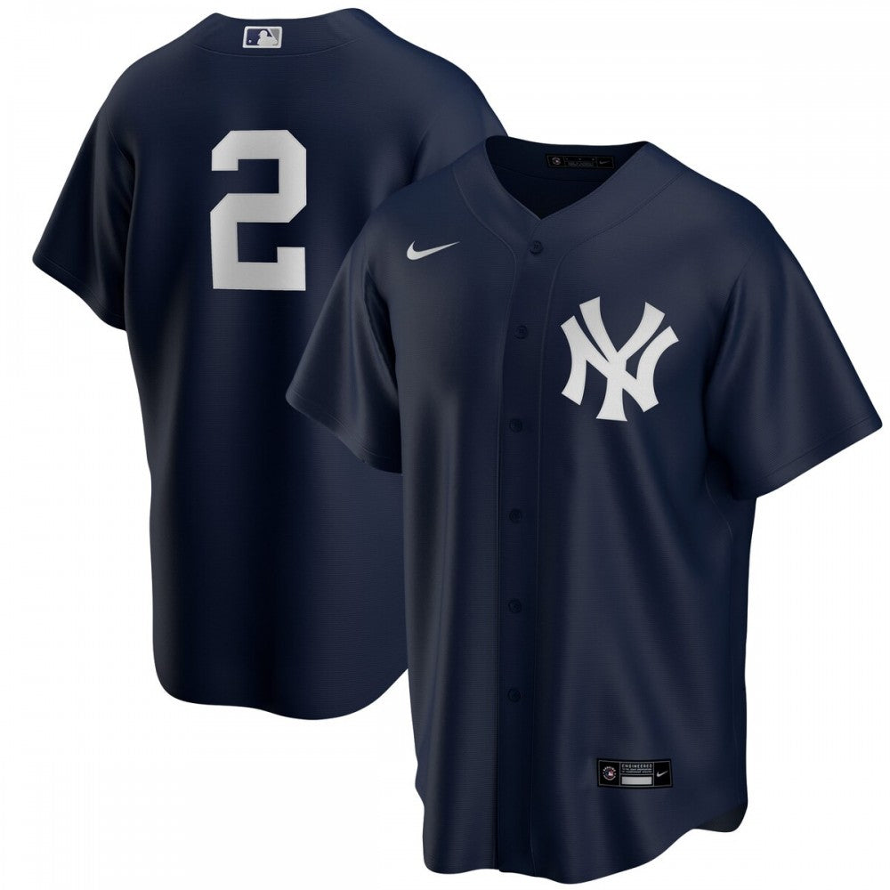 Derek Jeter New York Yankees Nike Alternate Replica Player MLB Jersey - Navy