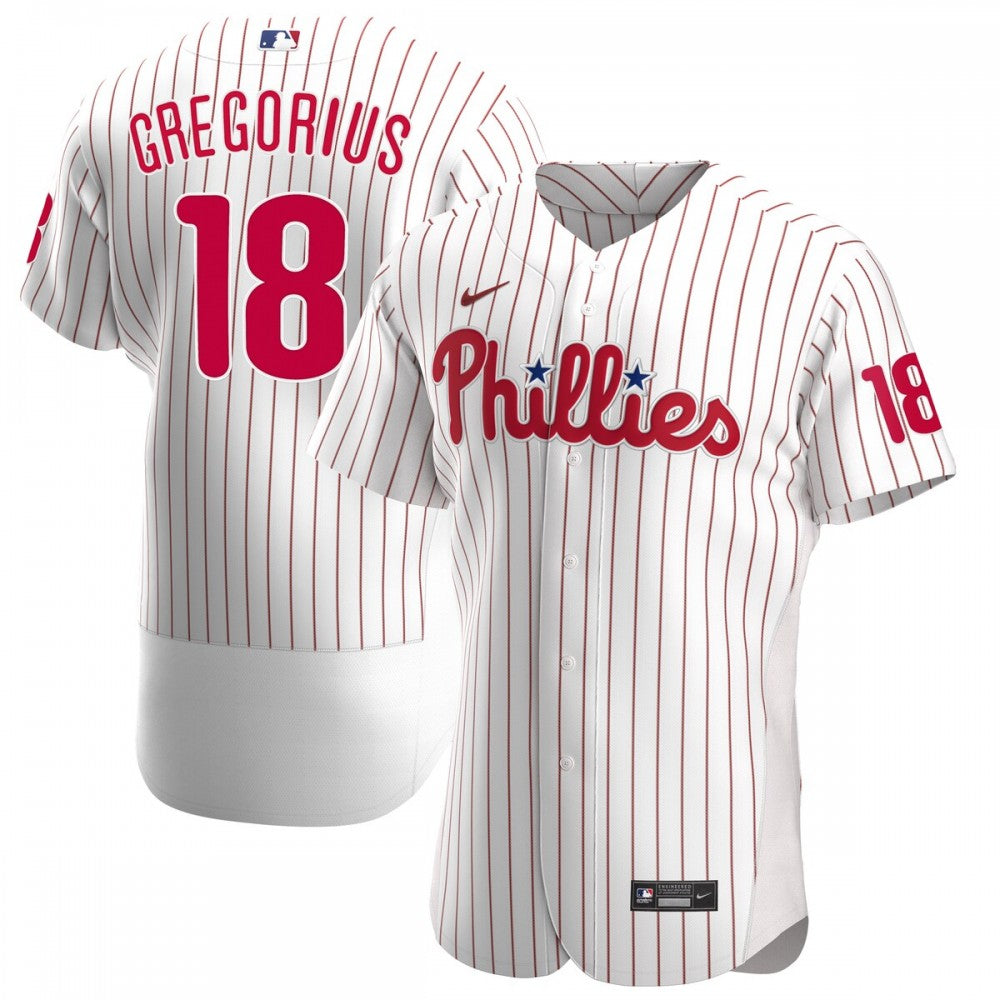 Didi Gregorius Philadelphia Phillies Nike Home Authentic Player MLB Jersey - White