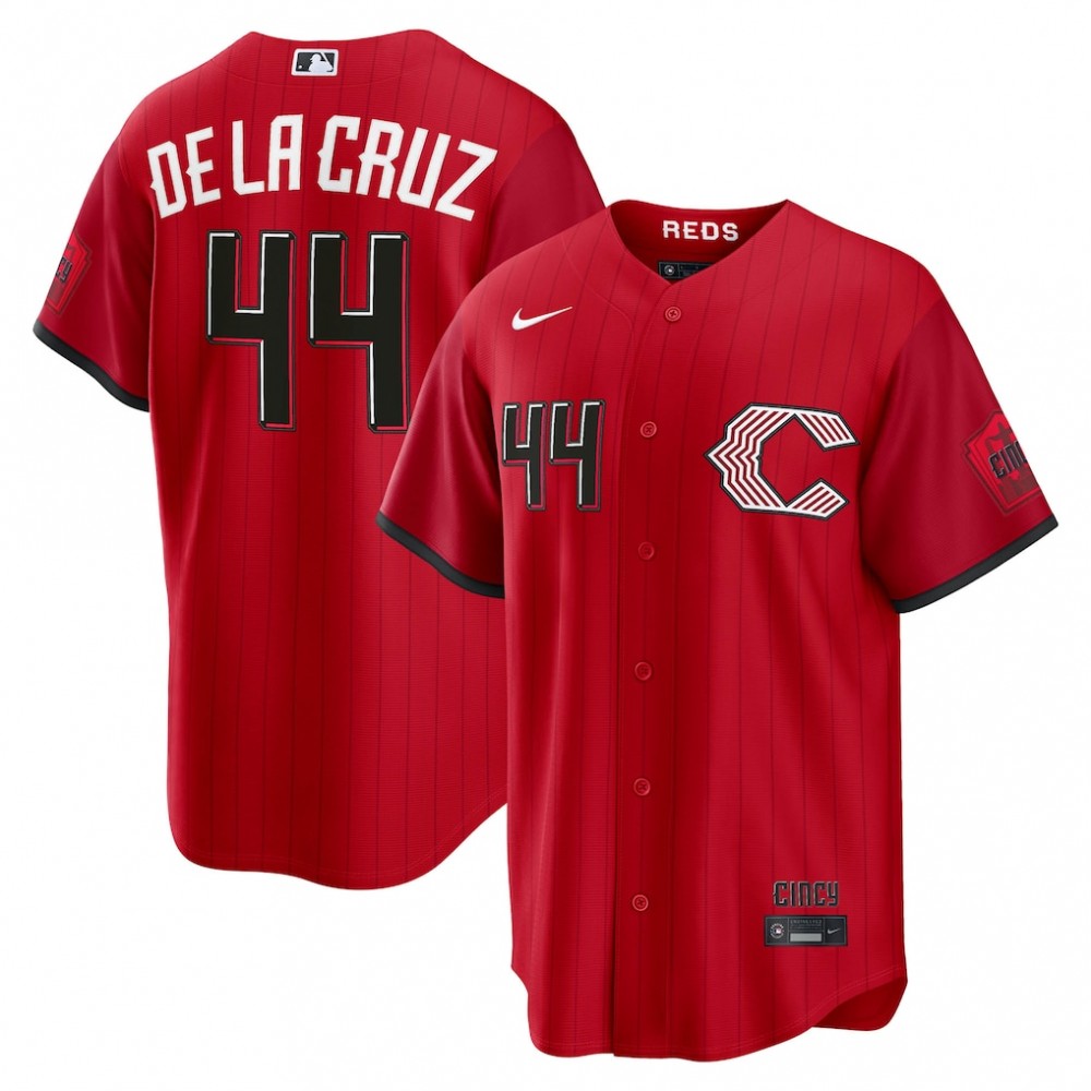 Elly De La Cruz Cincinnati Reds Nike 2026 City Connect Stadium MLB Jersey - Red